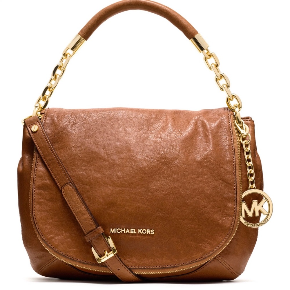 👜👜Gorgeous cognac Michael Kors crossbody👜👜
